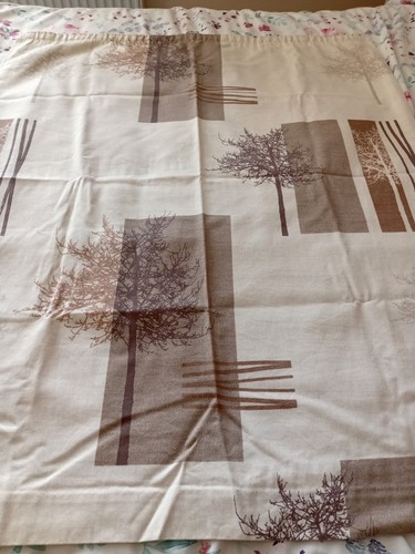 Pair lined caravan curtains - pair,