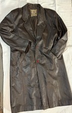 Brown Leather Coat Women’s