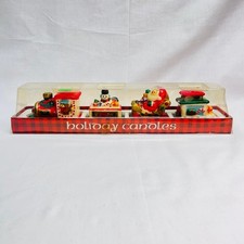 VTG NEW Christmas Candle Train