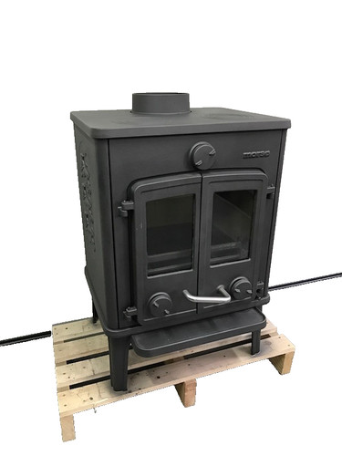 Morso lion stove glass - stove,