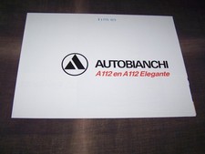 Top Rarity Stunning Brochure Autobianchi A 112 1972!!!