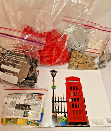 Lego ideas red london - lego,