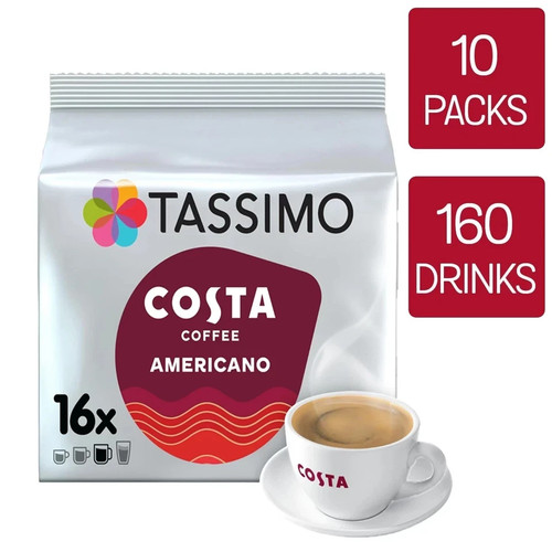 Tassimo costa americano coffee - tassimo,