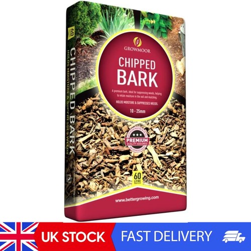 Growmoor chipped bark 60l - growmoor,