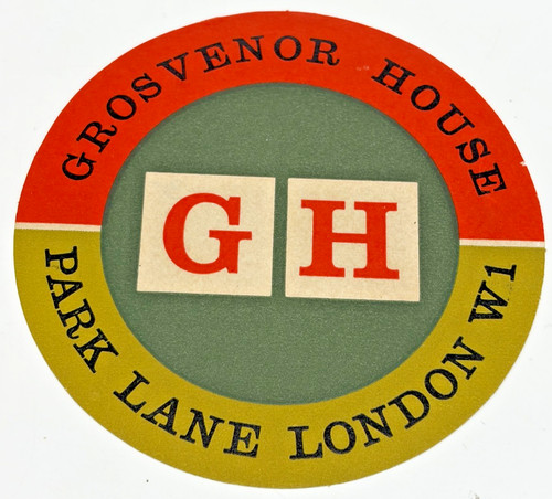Vintage 1930s grosvenor house - grosvenor,