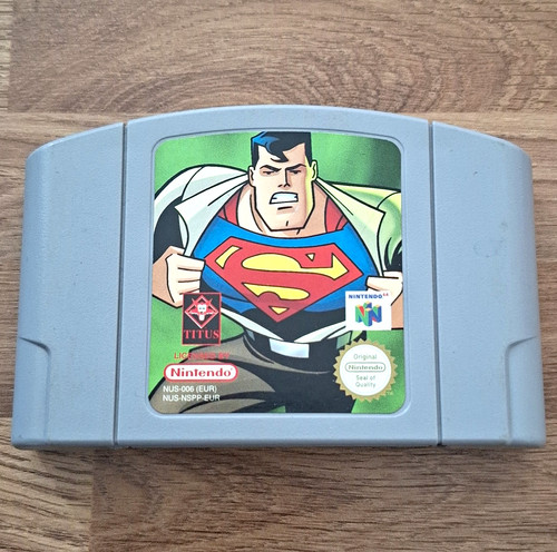 Titus superman nintendo n64 - 64,