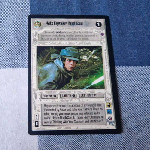 Star wars ccg luke - luke, skywalker