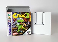 Croc 2 PAL UKV Nintendo GameBoy Color GBC Empty Replacement Box & Tray