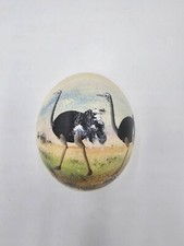 Ostrich Egg With 2 African
