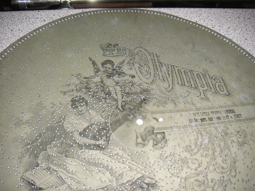 Olympia tin plate music - olympia,