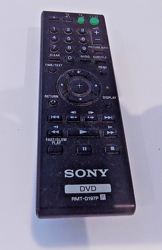 Sony rmt d197p dvd - sony,