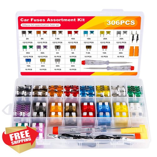 Mtabcty 306 pcs car fuses - 306,