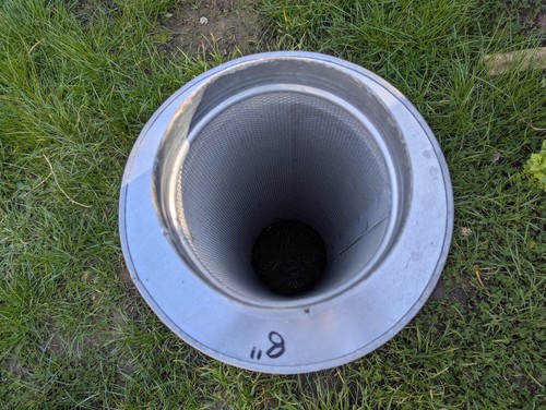 Metal duct silencer - duct, (750mm)
