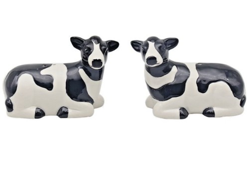 Cow salt pepper - pot, shakers