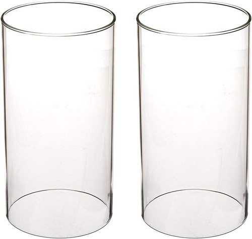 Glass hurricane candle holder - glass,