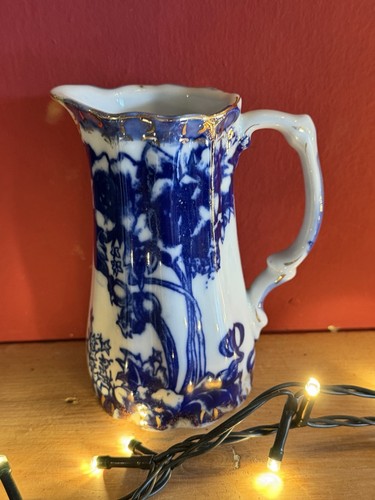 Small staffordshire blue - blue, /