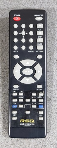 Rsq dvd remote control - dvd,