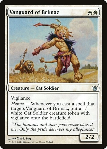 Vanguard brimaz foil born - of,