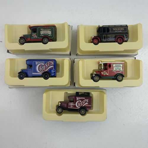 Lledo walker crisps van - 5x,