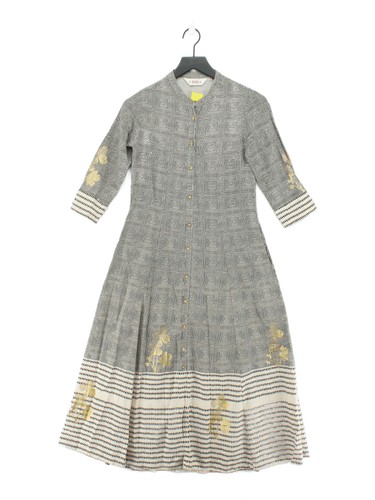 Biba line maxi dress grey - maxi,