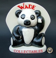 Wade Collectors 1988 Extravaganza Limited Edition 20cm Panda Bear Plaque in VGC 