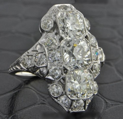 Victorian art deco round cut - victorian,