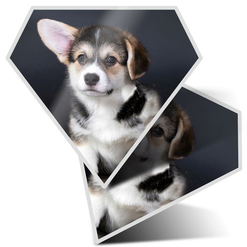 Diamond stickers - 10, cm