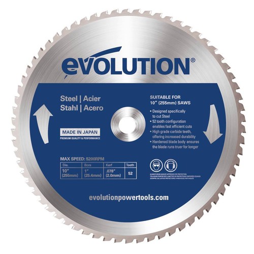 Evolution 255mm mild steel - evolution,
