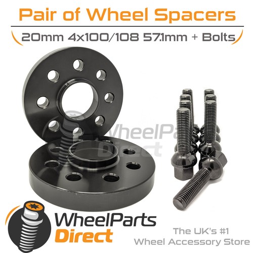 Wheel spacers bolts - spacers, (2)