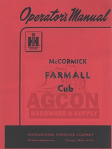 International farmall cub - international,