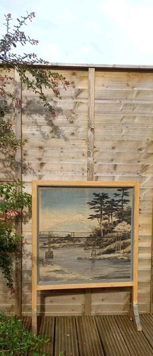 Antique wood framed - wood,