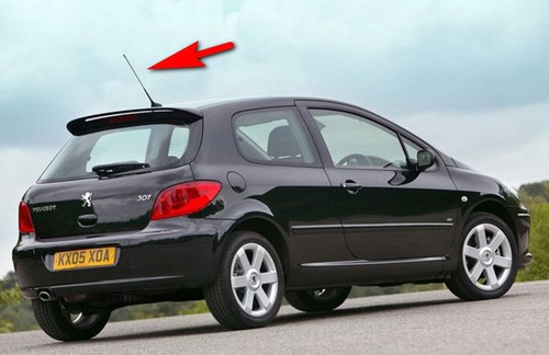 Peugeot aerial antenna - peugeot,