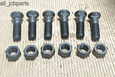 Jcb Parts - Tooth Point Bolt & Nut, 6 Pcs (Part No. 826/00303 1340/0701)