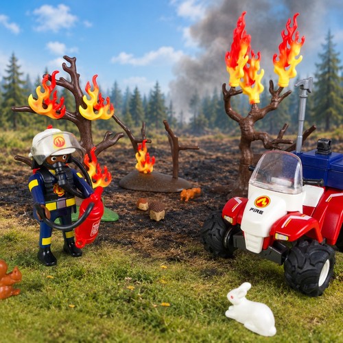 Playmobil forest fire rescue - playmobil,