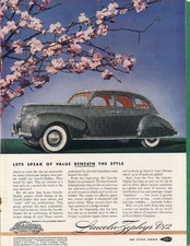 Magazine Ad - 1939 - Lincoln