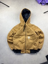 Brown / Mustard Canvas Hooded