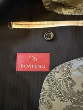 OZWALD BOATENG SAVILE ROW LONDON LUXURY DESIGNER TUXEDO DRESS SUIT 38x32x32