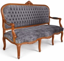 Large Baroque Parlor Sofa