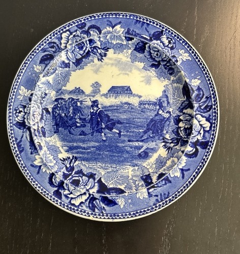 Antique wedgwood battle of - "battle,