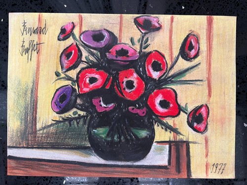 Bernard buffet - buffet, (handmade)