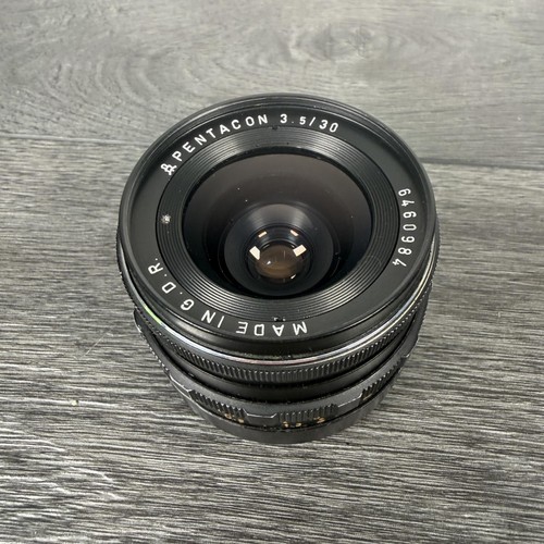 Pentacon 30mm wide - f/3.5, angle