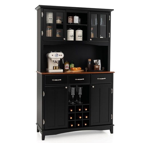 Stylish kitchen buffet hutch - stylish,