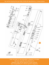 YAMAHA Front Fork Assy (l.h)