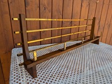 60er Wardrobe Vintage Wall Coat Rack Danish Corridor Wood Mid Century 60s 8