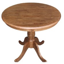 Bowery hill solid wood round - solid,