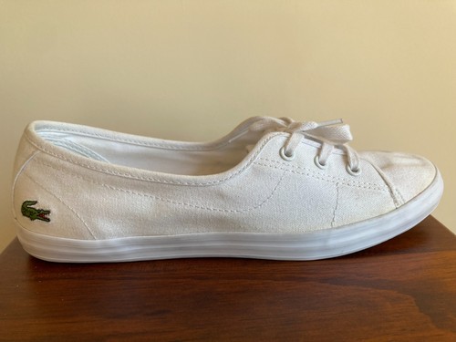 White lacoste ziane - lacoste, chunky