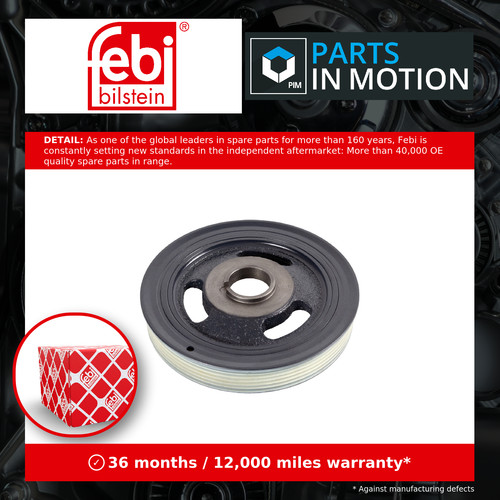Crankshaft pulley fits - fits, citroen