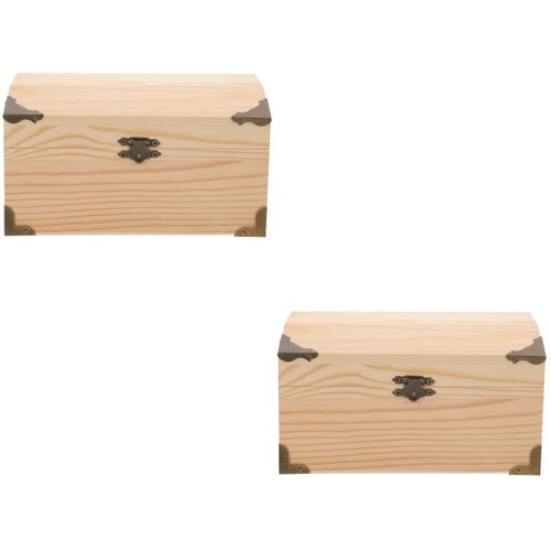 Natural wood jewelry - wood, box