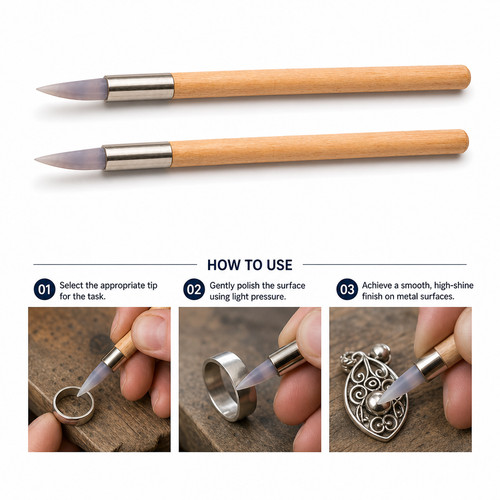 Agate jewellery burnishing - jewellery, &