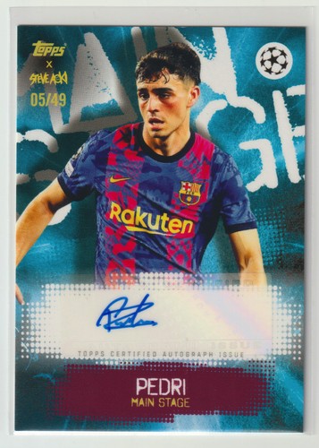 Pedri topps football - topps,